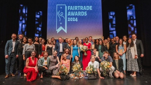 Das sind die Gewinner des Fairtrade Awards 2024 - - Quelle: Fairtrade / Tim Keweritsch